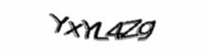Security check image, please type the characters shown
