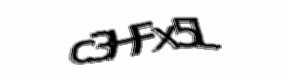 Security check image, please type the characters shown