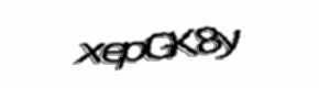 Security check image, please type the characters shown